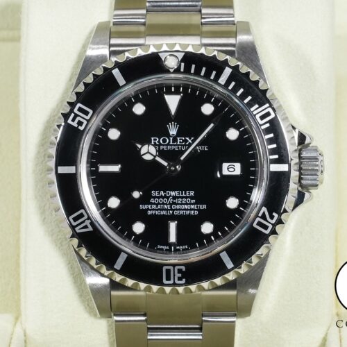 ロレックス シードゥエラー Ref.16600 ステンレススチール ブラック文字盤 商品画像1