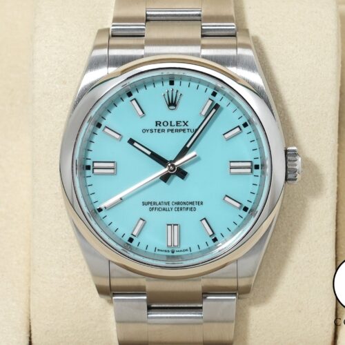 ロレックス オイスターパーペチュアル36 Ref.126000 ステンレススチール ターコイズ文字盤 極美品 eugjz9hr 商品画像1