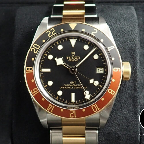 チューダー(チュードル) ヘリテージ ブラックベイ GMT S&G Ref.79833MN ブラック文字盤 未使用 JYMH6511 商品画像1