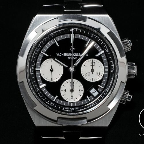 ヴァシュロンコンスタンタン オーヴァーシーズ クロノグラフ Ref.5500V/110A-B481 ブラック文字盤 中古 5tjqvoog 商品画像1