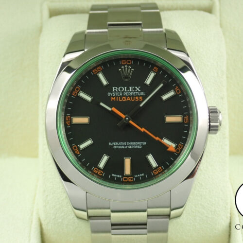ロレックス ミルガウス Ref.116400GV ステンレススチール ブラック文字盤 商品画像1
