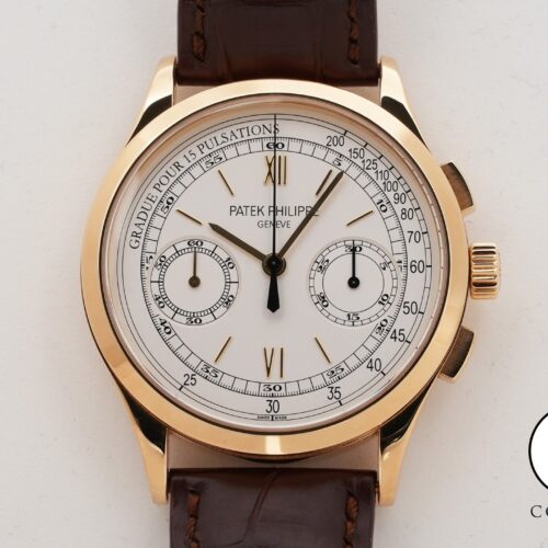 パテックフィリップ クロノグラフ Ref.5170J-001 イエローゴールド シルバー文字盤 美中古 opch9y9u 商品画像1