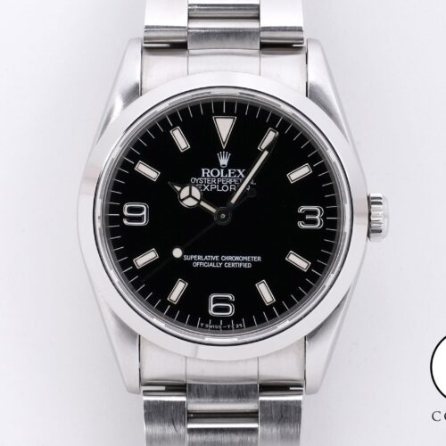 ロレックス エクスプローラーI Ref.14270 ステンレススチール ブラック文字盤 中古 wh9dg82u 商品画像1