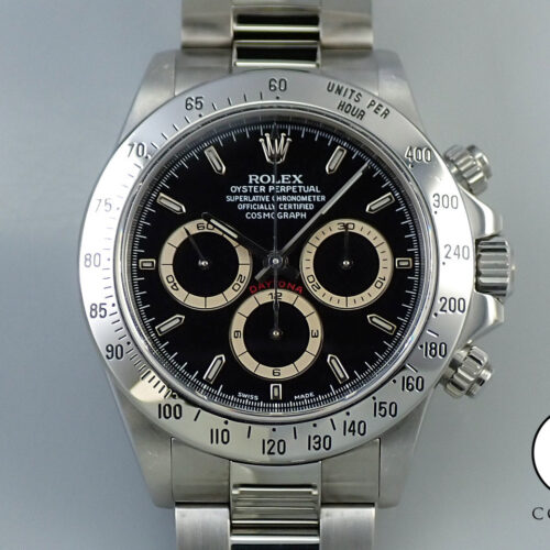 ロレックス デイトナ エルプリメロ Ref.16520 ステンレススチール ブラック文字盤 商品画像1