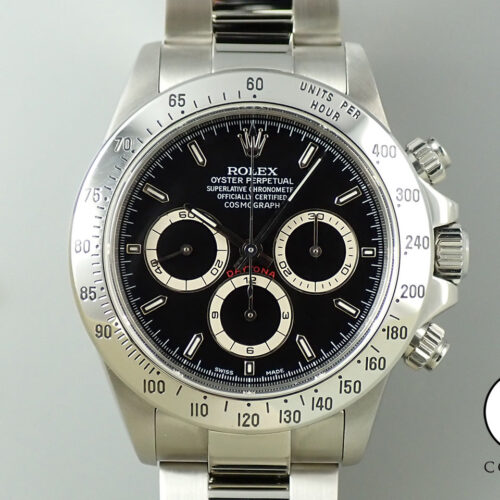 ロレックス デイトナ エルプリメロ Ref.16520 ステンレススチール ブラック文字盤 商品画像1