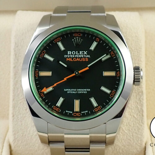 ロレックス ミルガウス Ref.116400GV ステンレススチール ブラック文字盤 商品画像1