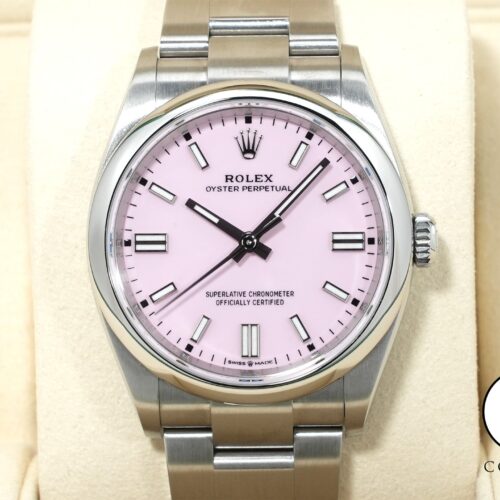 ロレックス オイスターパーペチュアル36 Ref.126000 ステンレススチール キャンディピンク文字盤 美品 rump4hha 商品画像1