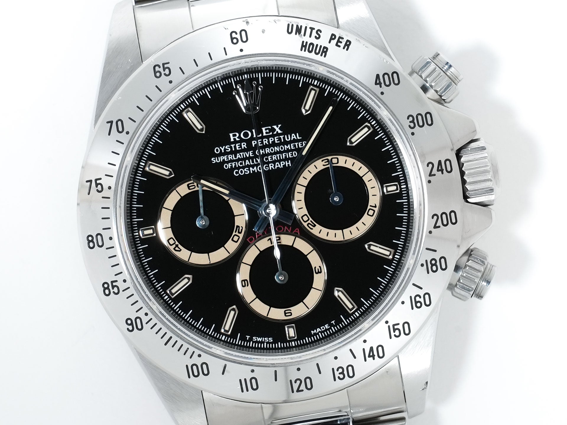 ロレックス デイトナ エルプリメロ Ref.16520 ステンレススチール ブラック文字盤 中古 dk9nreb3 商品画像3