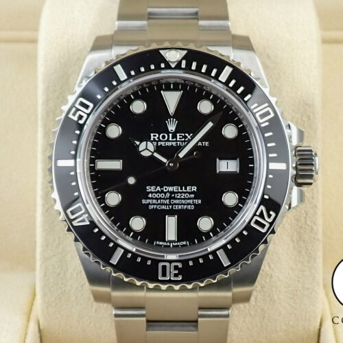 ロレックス シードゥエラー 4000 Ref.116600 ステンレススチール ブラック文字盤 商品画像1