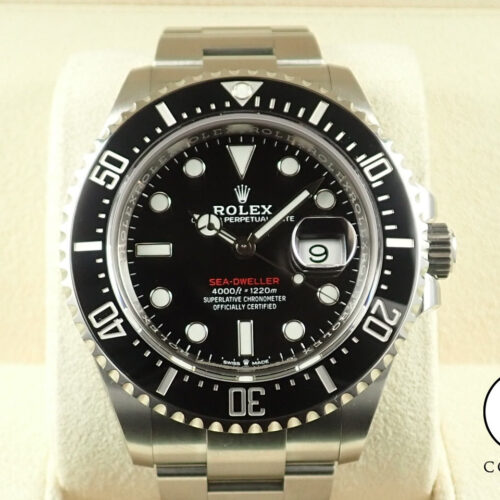 ロレックス シードゥエラー Ref.126600 ステンレススチール ブラック文字盤 商品画像1