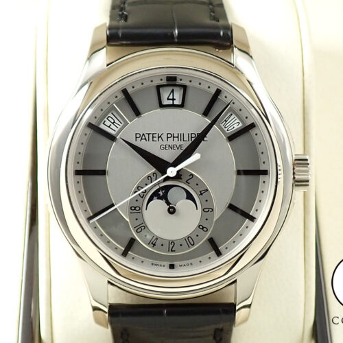 パテックフィリップ アニュアルカレンダー Ref.5205G-001 ホワイトゴールド シルバー文字盤 商品画像1