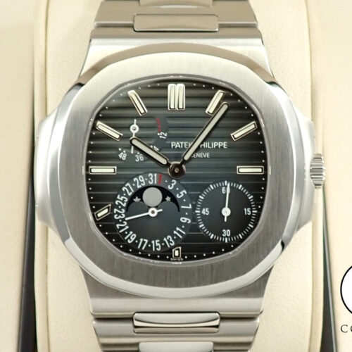 パテックフィリップ ノーチラス プチコンプリケーション Ref.5712/1A-001 ステンレススチール ブルー文字盤 商品画像1