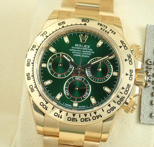 ロレックス デイトナ Ref.116508 グリーン文字盤 未使用 daytona-204 商品画像1