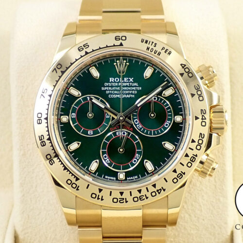ロレックス デイトナ Ref.116508 イエローゴールド グリーン文字盤 商品画像1