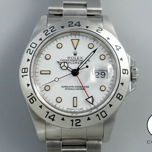 ロレックス エクスプローラーII Ref.16570 ステンレススチール ホワイト文字盤 商品画像1