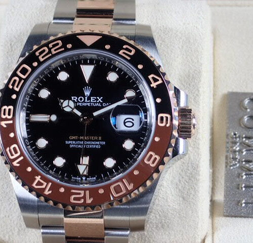 ロレックス GMTマスターII Ref.126711CHNR ブラック文字盤 美品 gmt-master-111 オイスターブレスレット オイスターブレスレット 商品画像1
