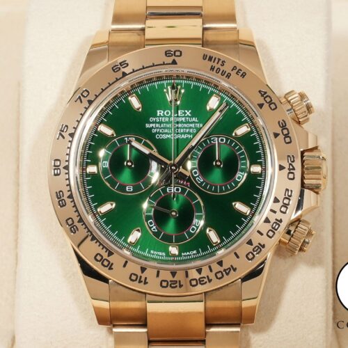 ロレックス デイトナ Ref.116508 イエローゴールド グリーン文字盤 商品画像1