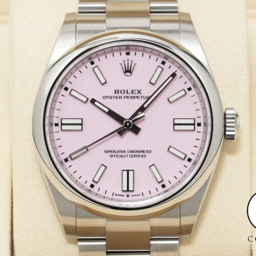 ロレックス オイスターパーペチュアル41 Ref.134300 ステンレススチール キャンディピンク文字盤 未使用 mmmh4xce 商品画像1