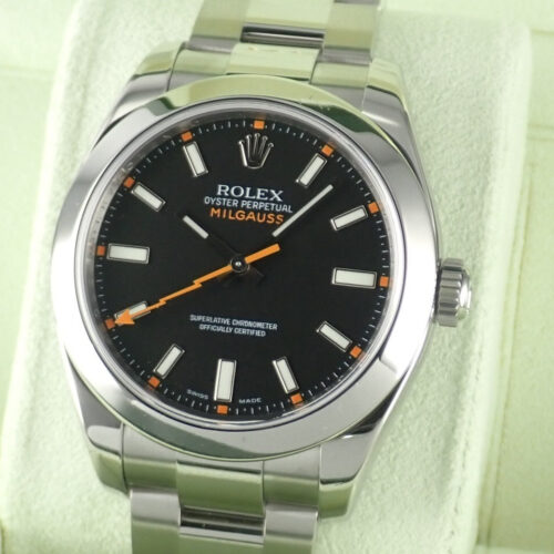 ロレックス ミルガウス Ref.116400 ブラック文字盤 中古 milgauss-27 商品画像1