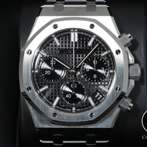 オーデマピゲ ロイヤルオーク クロノグラフ 50周年記念 Ref.26240ST.OO.1320ST.02 ステンレススチール ブラック文字盤 中古 2ckpf4s9 商品画像1