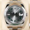 ロレックス デイトジャスト41 Ref.126300 ステンレススチール スレートローマン文字盤 オイスターブレスレット 美品 35adk9eu 商品画像1