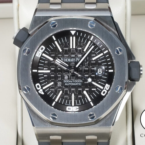 オーデマピゲ ロイヤルオーク オフショア ダイバー Ref.15703ST.OO.A002CA.01 ステンレススチール ブラック文字盤 商品画像1