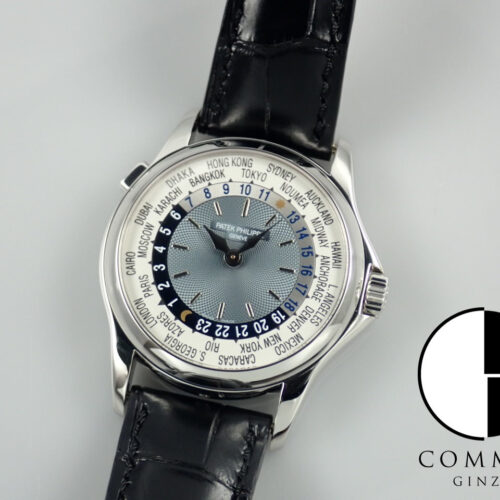 パテックフィリップ ワールドタイム Ref.5110P-001 シルバー×ブルー文字盤 中古 worldtime-39 商品画像1