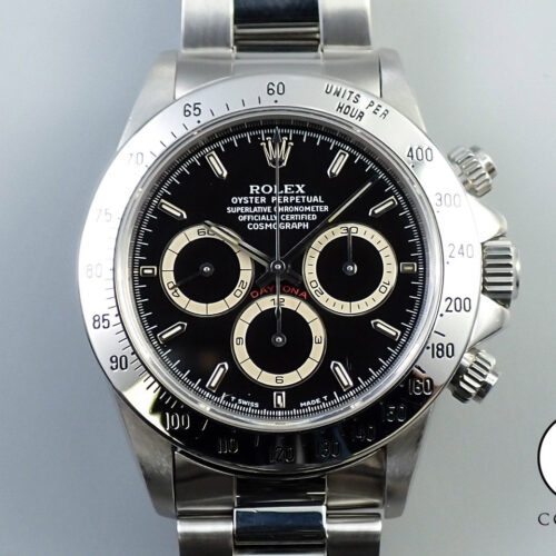 ロレックス デイトナ エルプリメロ Ref.16520 ステンレススチール ブラック文字盤 商品画像1