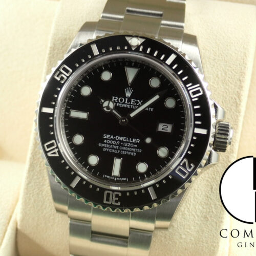 ロレックス シードゥエラー4000 Ref.116600 ブラック文字盤 未使用 sea-dweller-114 商品画像1