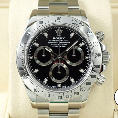 ロレックス デイトナ Ref.116520 ステンレススチール ブラック文字盤 商品画像1