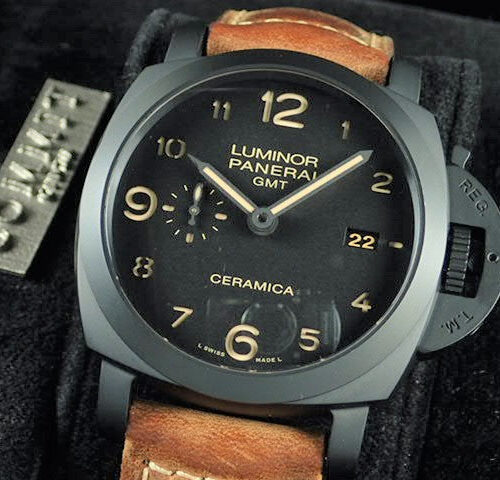 パネライ ルミノール Ref.PAM00441 ブラック文字盤 中古 luminor-49 商品画像1