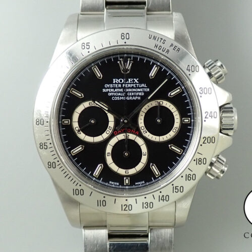 ロレックス デイトナ エルプリメロ Ref.16520 ステンレススチール ブラック文字盤 商品画像1