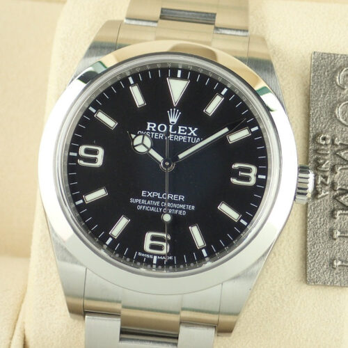 ロレックス エクスプローラー Ref.214270 ブラック文字盤 中古 explorer-88 商品画像1