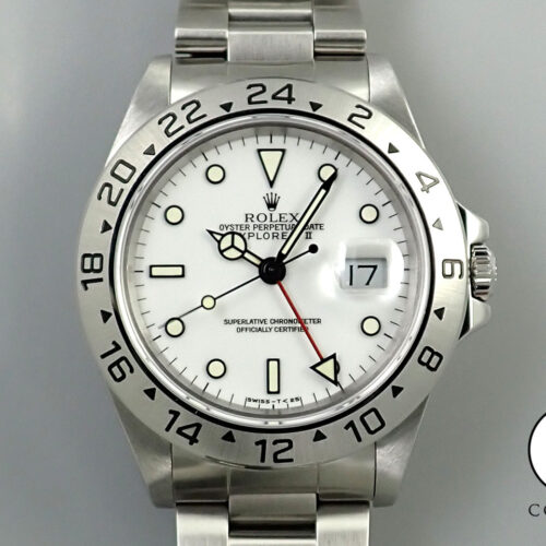 ロレックス エクスプローラーII Ref.16570 ステンレススチール ホワイト文字盤 商品画像1