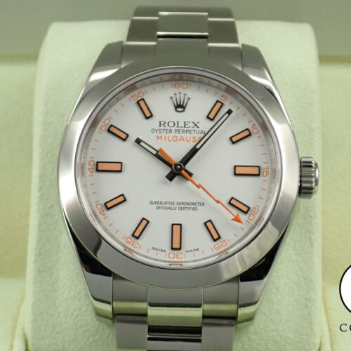 ロレックス ミルガウス Ref.116400 ステンレススチール ホワイト文字盤 商品画像1