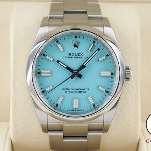 ロレックス オイスターパーペチュアル36 Ref.126000 ステンレススチール ターコイズ文字盤 商品画像1