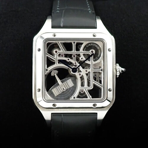 カルティエ サントス デュモン スケルトン Ref.WHSA0032 スケルトン文字盤 未使用 TH1H9199 商品画像1