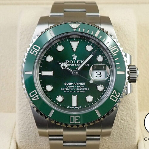 ロレックス サブマリーナー デイト Ref.116610LV ステンレススチール グリーン文字盤 商品画像1