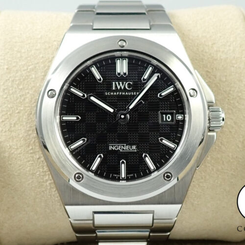 IWC インヂュニア オートマティック 40 Ref.IW328901 ブラック文字盤 極美品 JX9HMKLW 商品画像1