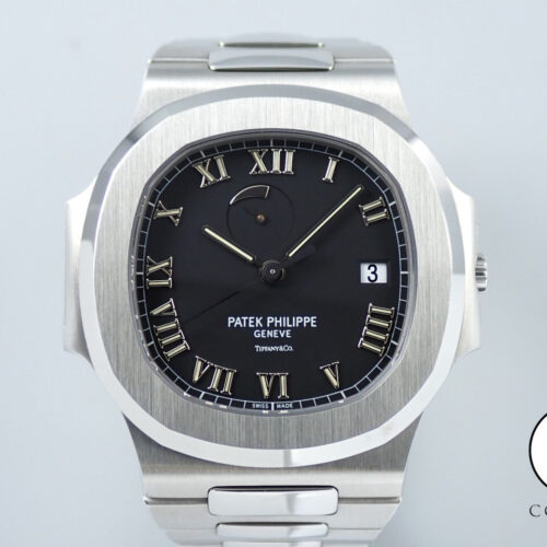 パテックフィリップ ノーチラス パワーリザーブ TIFFANY＆CO. Ref.3710/1A-001 ステンレススチール ブラック文字盤 商品画像1