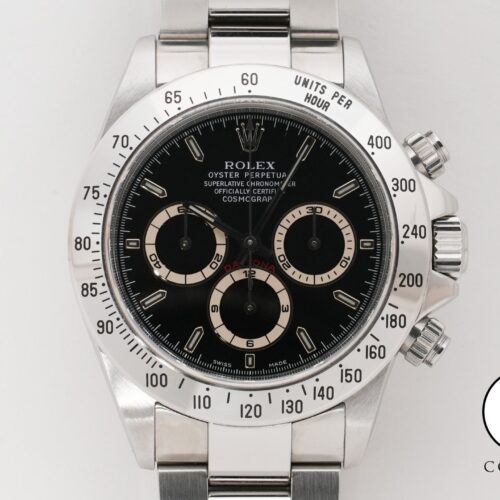 ロレックス デイトナ エルプリメロ Ref.16520 ステンレススチール ブラック文字盤 中古 pfsij37g 商品画像1