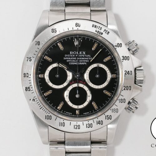ロレックス デイトナ エルプリメロ Ref.16520 ステンレススチール ブラック文字盤 中古 mzp8wski 商品画像1