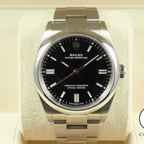ロレックス オイスターパーペチュアル36 Ref.126000 ステンレススチール ブラック文字盤 商品画像1
