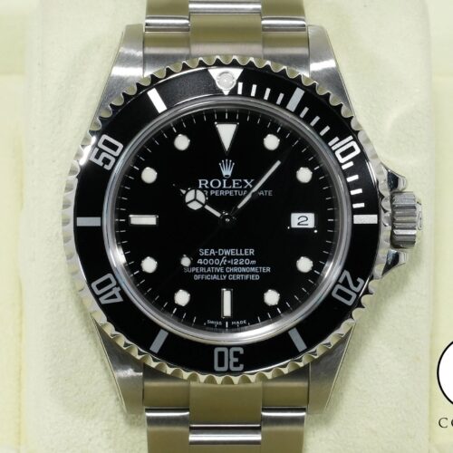 ロレックス シードゥエラー Ref.16600 ステンレススチール ブラック文字盤 極美品 afrsbym5 商品画像1