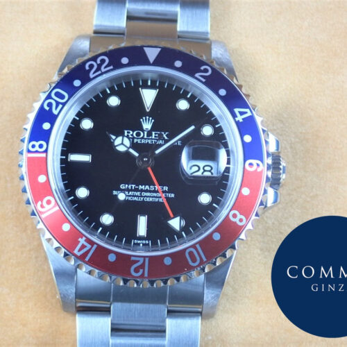 ロレックス GMTマスター Ref.16700 ブラック文字盤 中古 gmt-master-157 オイスターブレスレット 商品画像1