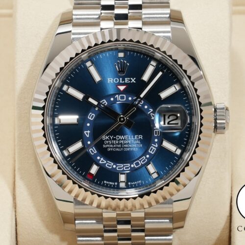 ロレックス スカイドゥエラー Ref.336934 ステンレススチール/ホワイトゴールド ブルー文字盤 ジュビリーブレスレット 商品画像1