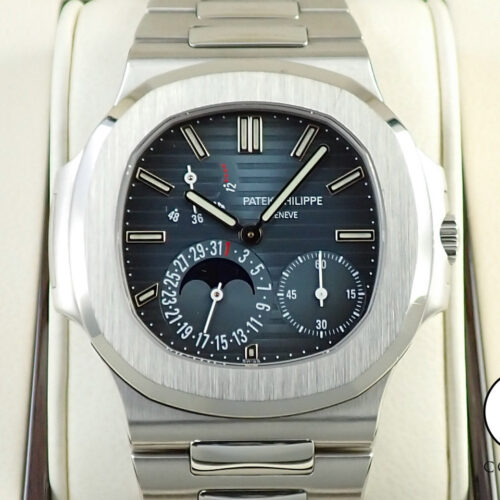 パテックフィリップ ノーチラス プチコンプリケーション Ref.5712/1A-001 ステンレススチール ブルー文字盤 商品画像1