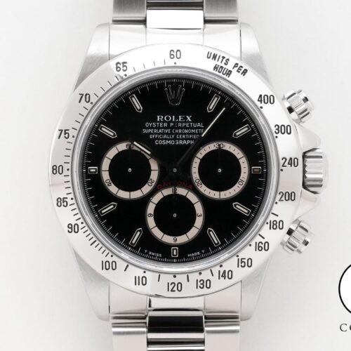 ロレックス デイトナ エルプリメロ Ref.16520 ステンレススチール ブラック文字盤 美中古 26vu44ge 商品画像1