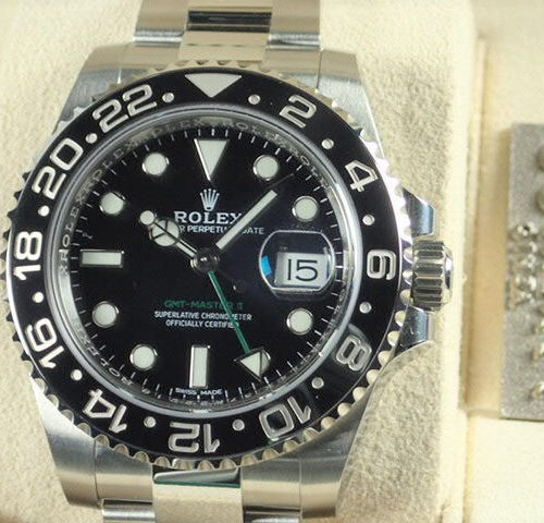 ロレックス GMTマスターII Ref.116710LN ブラック文字盤 美品 gmt-master-114 オイスターブレスレット 商品画像1
