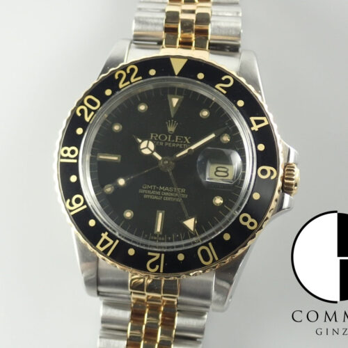 ロレックス GMTマスター Ref.16753 ブラック文字盤 中古 gmt-master-188 ジュビリーブレスレット 商品画像1